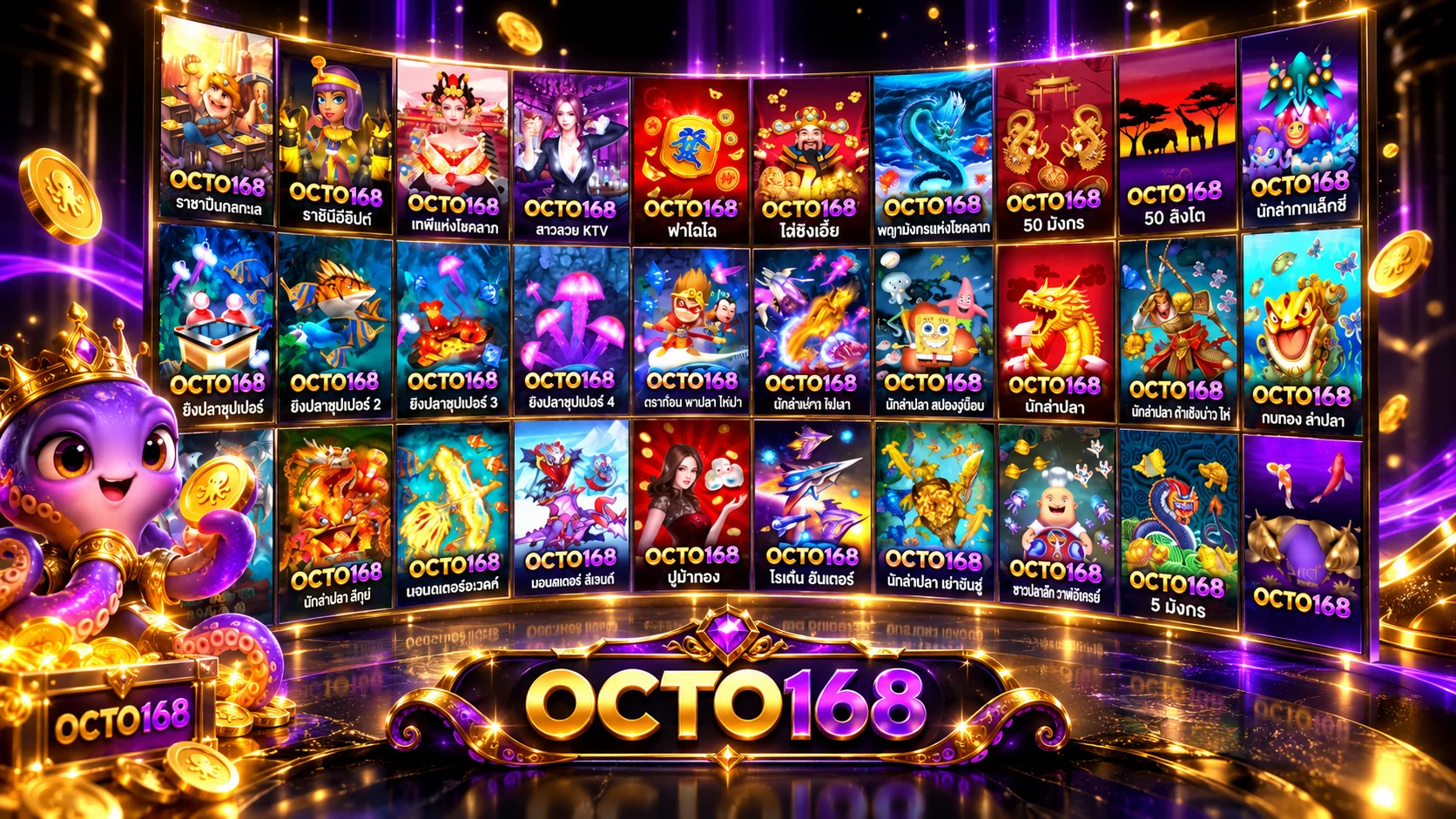 ภาพประกอบ OCTO168 สล็อตออนไลน์ เลือกเกมด้วยข้อมูลและเล่นอย่างมีขอบเขต